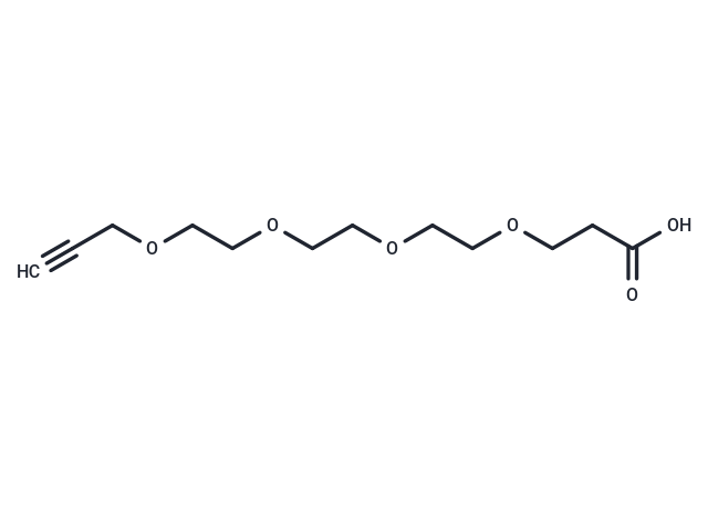 化合物 Propargyl-PEG4-acid,Propargyl-PEG4-acid