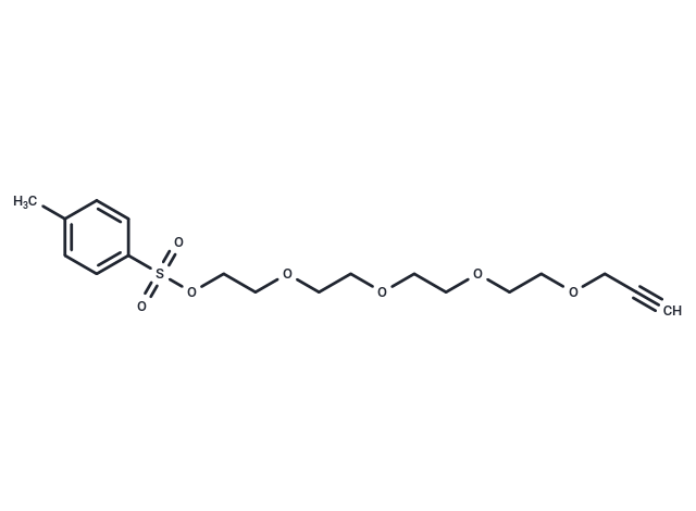 化合物 Propargyl-PEG4-Tos,Propargyl-PEG4-Tos