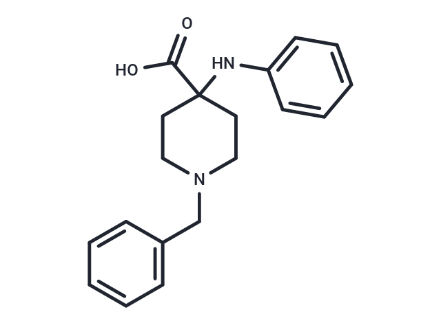 化合物 1-Benzyl-4-(phenylamino)piperidine-4-carboxylic acid,1-Benzyl-4-(phenylamino)piperidine-4-carboxylic acid