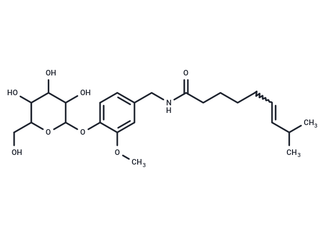 Capsaicin β-D-glucopyranoside,Capsaicin β-D-glucopyranoside