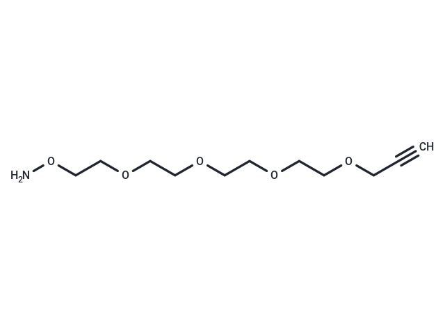 化合物 Aminooxy-PEG4-propargyl,Aminooxy-PEG4-propargyl