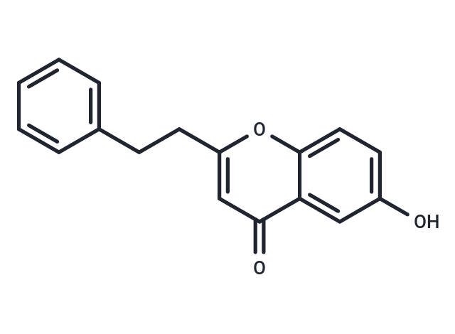 6-羥基-2-(2-苯乙基)色酮,6-Hydroxy-2-phenethylchromone