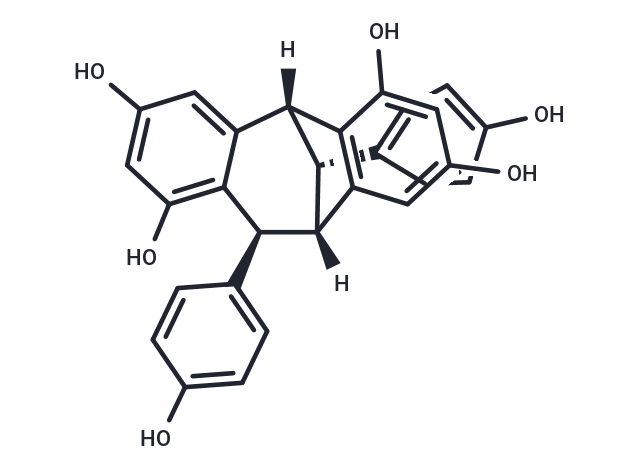 化合物 Ampelopsin F,Ampelopsin F