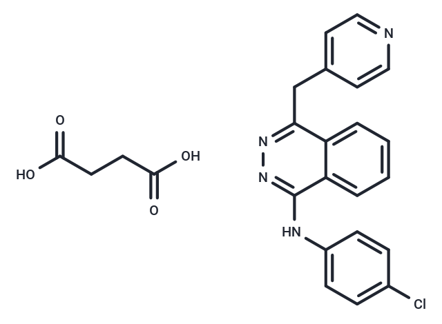 化合物 Vatalanib succinate,Vatalanib succinate