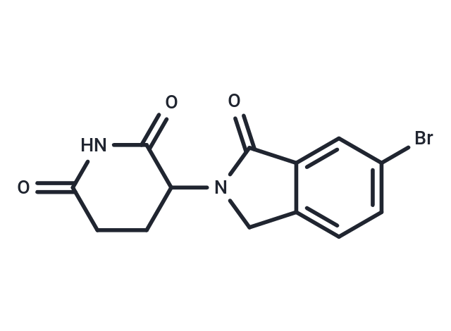 化合物 3-(6-Bromo-1-oxoisoindolin-2-yl)piperidine-2,6-dione,3-(6-Bromo-1-oxoisoindolin-2-yl)piperidine-2,6-dione