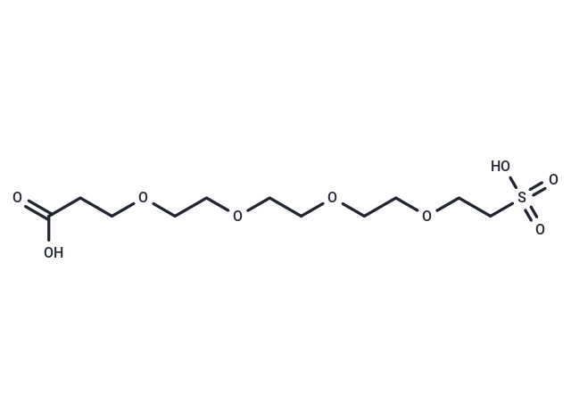 化合物 Carboxy-PEG4-sulfonic acid,Carboxy-PEG4-sulfonic acid