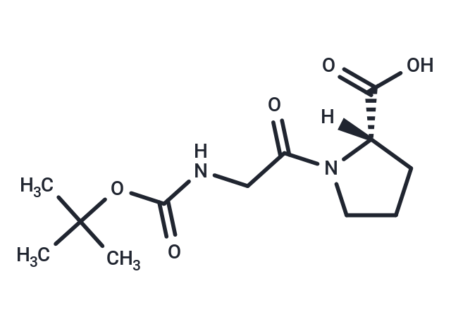 化合物 Boc-Gly-Pro-OH,Boc-Gly-Pro-OH