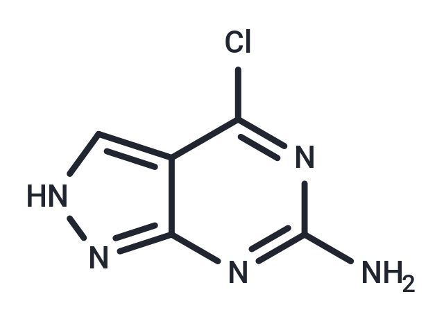 化合物 6-Amino-4-chloropyrazolo[3,4-d]pyrimidine,6-Amino-4-chloropyrazolo[3,4-d]pyrimidine