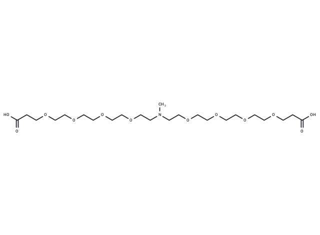 化合物 N-Me-N-bis(PEG4-acid),N-Me-N-bis(PEG4-acid)