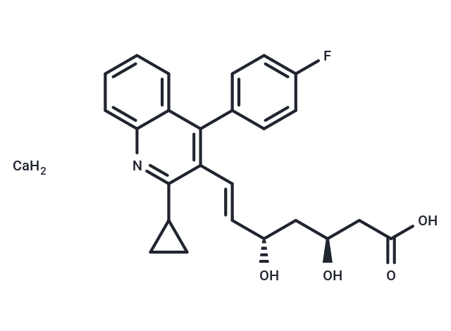 化合物 (3S,5S)-Pitavastatin calcium,(3S,5S)-Pitavastatin calcium