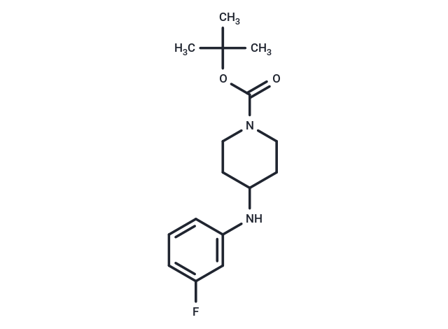 化合物 tert-Butyl 4-((3-fluorophenyl)amino)piperidine-1-carboxylate,tert-Butyl 4-((3-fluorophenyl)amino)piperidine-1-carboxylate