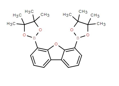 Dibenzofuran, 4,6-bis(4,4,5,5-tetramethyl-1,3,2-dioxaborolan-2-yl)-,Dibenzofuran, 4,6-bis(4,4,5,5-tetramethyl-1,3,2-dioxaborolan-2-yl)-