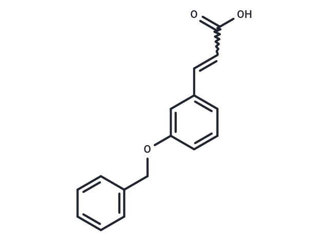 化合物 3-benzyloxycinnamic acid,3-benzyloxycinnamic acid