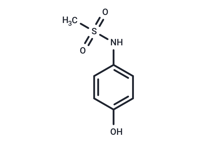 化合物 N-(4-hydroxyphenyl)methanesulfonamide,N-(4-hydroxyphenyl)methanesulfonamide