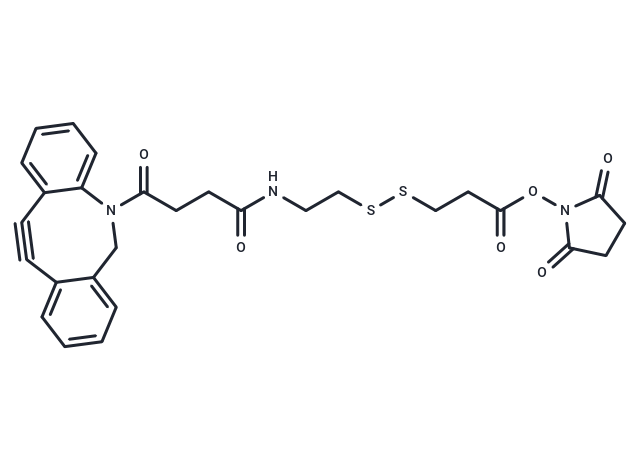 化合物 DBCO-CONH-S-S-NHS ester,DBCO-CONH-S-S-NHS ester