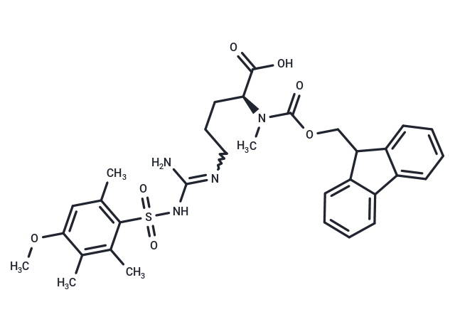 化合物 Fmoc-N-Me-Arg(Mtr)-OH,Fmoc-N-Me-Arg(Mtr)-OH