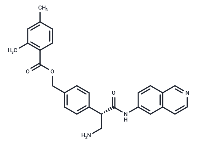 化合物 Netarsudil free base,Netarsudil free base