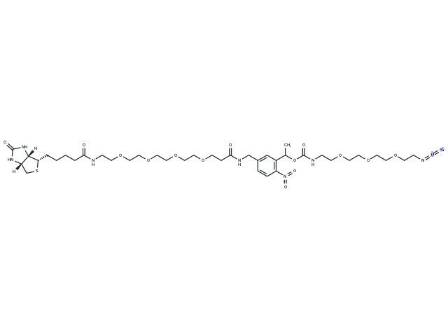 化合物 PC-Biotin-PEG4-PEG3-azide,PC-Biotin-PEG4-PEG3-azide