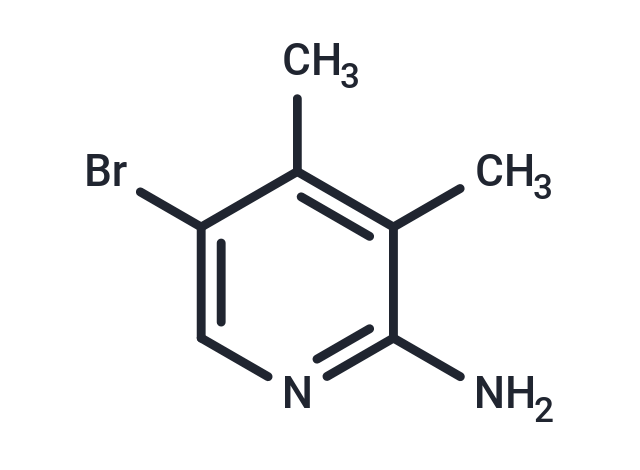 化合物 2-Amino-5-bromo-3,4-dimethylpyridine,2-Amino-5-bromo-3,4-dimethylpyridine