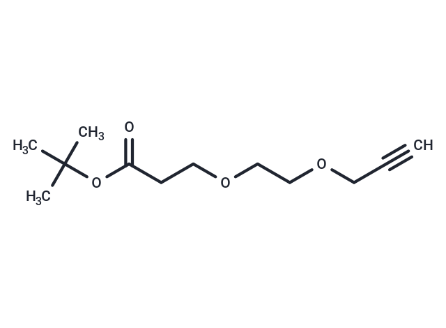 化合物 Propargyl-PEG2-Boc,Propargyl-PEG2-Boc