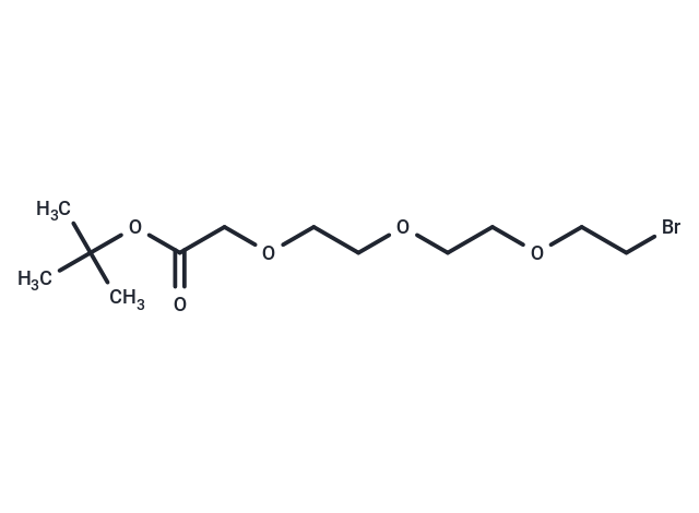 化合物 Bromo-PEG3-CH2-Boc,Bromo-PEG3-CH2-Boc