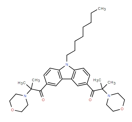 3,6-雙(2-甲基-2-嗎啉丙?；?-9-辛基咔唑,3,6-Bis(2-methyl-2-morpholinopropionyl)-9-octylcarbazole