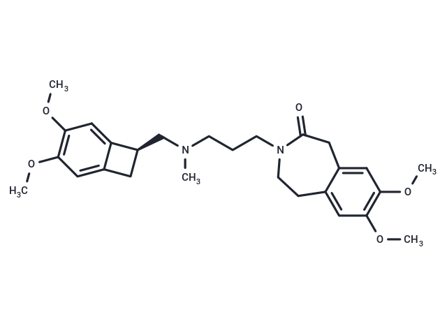 化合物 Ivabradine,Ivabradine