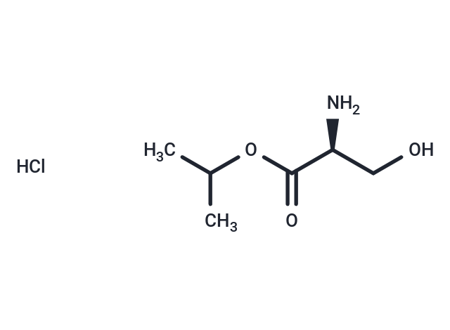 化合物 (S)-Isopropyl 2-amino-3-hydroxypropanoate hydrochloride,(S)-Isopropyl 2-amino-3-hydroxypropanoate hydrochloride