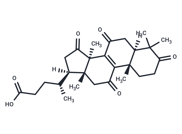 化合物 Lucidenic acid F,Lucidenic acid F