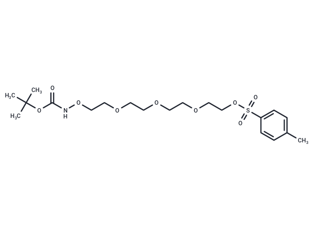 化合物 Boc-Aminooxy-PEG4-Tos,Boc-Aminooxy-PEG4-Tos