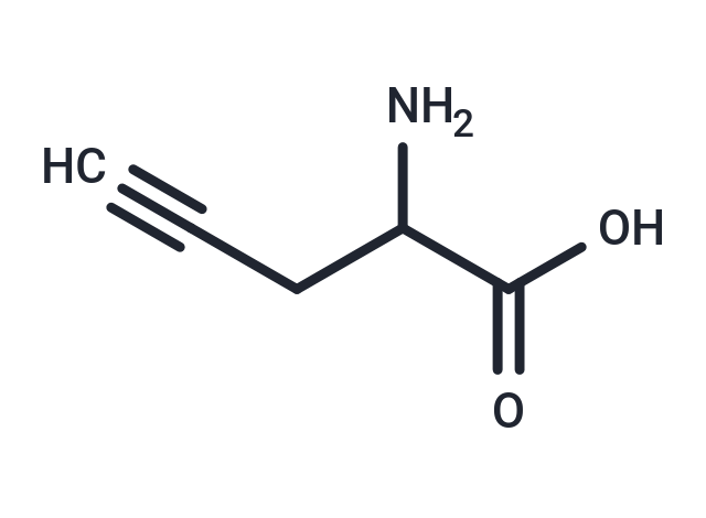 化合物 2-Aminopent-4-ynoic acid,2-Aminopent-4-ynoic acid