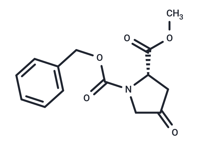 化合物 (S)-1-Benzyl 2-methyl 4-oxopyrrolidine-1,2-dicarboxylate,(S)-1-Benzyl 2-methyl 4-oxopyrrolidine-1,2-dicarboxylate