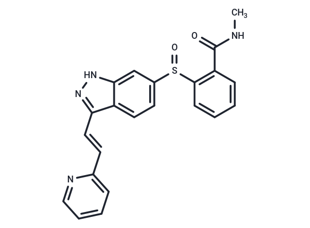 化合物 Axitinib sulfoxide,Axitinib sulfoxide