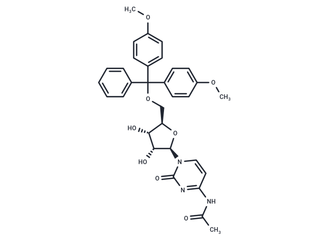 化合物 N4-Acetyl-5’-O-(4,4’-dimethoxytrityl)-2’-deoxycytidine,N4-Acetyl-5’-O-(4,4’-dimethoxytrityl)-2’-deoxycytidine