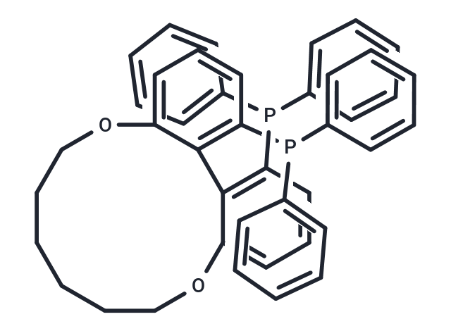 化合物 (16aS)-1,16-Bis(diphenylphosphino)-6,7,8,9,10,11-hexahydrodibenzo[b,d][1,6]dioxacyclododecine,(16aS)-1,16-Bis(diphenylphosphino)-6,7,8,9,10,11-hexahydrodibenzo[b,d][1,6]dioxacyclododecine