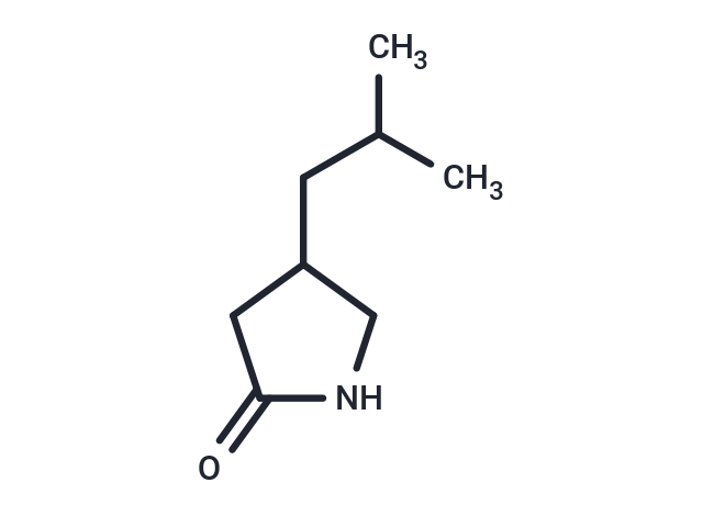 化合物 4-Isobutylpyrrolidin-2-one,4-Isobutylpyrrolidin-2-one