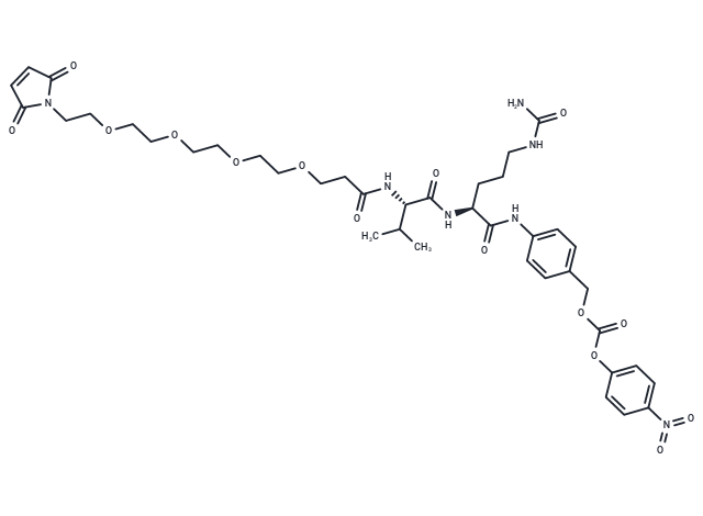 化合物 Mal-PEG4-Val-Cit-PAB-PNP,Mal-PEG4-Val-Cit-PAB-PNP