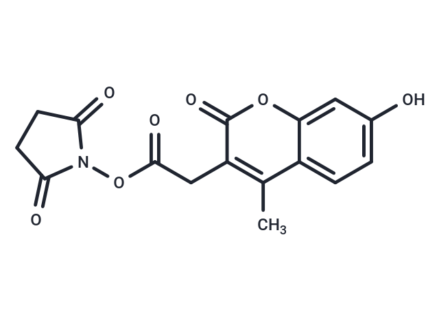 7-Hydroxy-4-methylcoumarin-3-acetic acid, SE,7-Hydroxy-4-methylcoumarin-3-acetic acid, SE