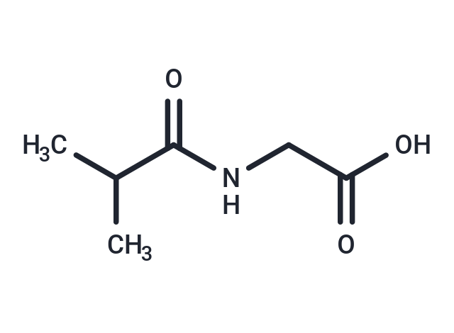 化合物 2-Isobutyramidoacetic acid,2-Isobutyramidoacetic acid