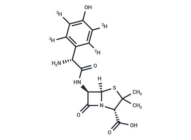 化合物 Amoxicillin D4,Amoxicillin D4