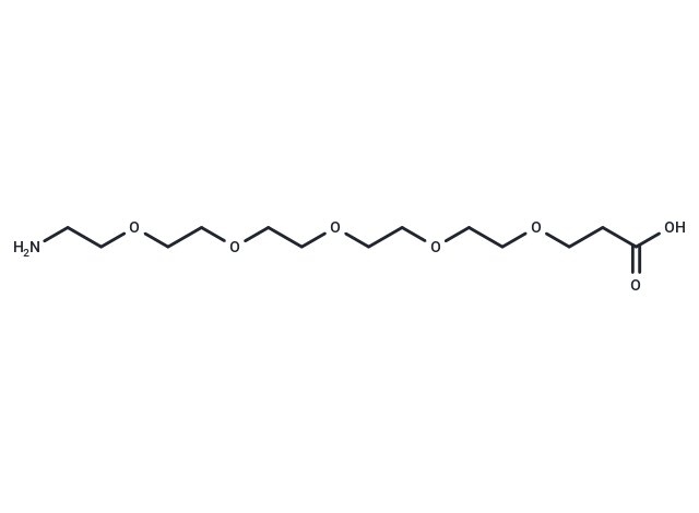 化合物 Amino-PEG5-C2-acid,Amino-PEG5-C2-acid