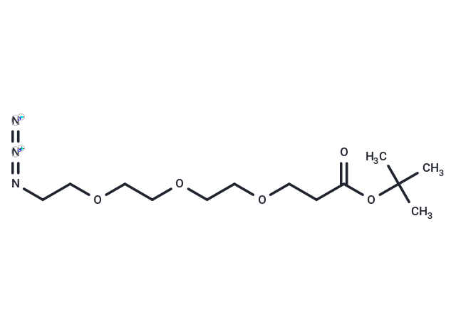 化合物 N3-PEG3-CH2CH2-Boc,N3-PEG3-CH2CH2-Boc