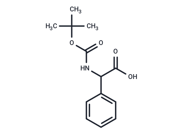 化合物 Boc-DL-Phg-OH,Boc-DL-Phg-OH