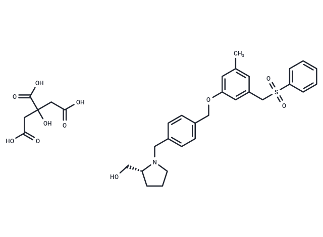 化合物 PF-543 Citrate,PF-543 Citrate