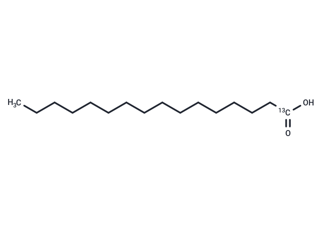 Palmitic Acid-13C (C1 labeled),Palmitic acid-1-13C