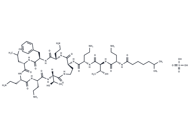 化合物 Polymyxin B2 sulfate,Polymyxin B2 sulfate