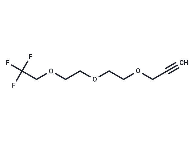 化合物 1,1,1-Trifluoroethyl-PEG2-propargyl,1,1,1-Trifluoroethyl-PEG2-propargyl