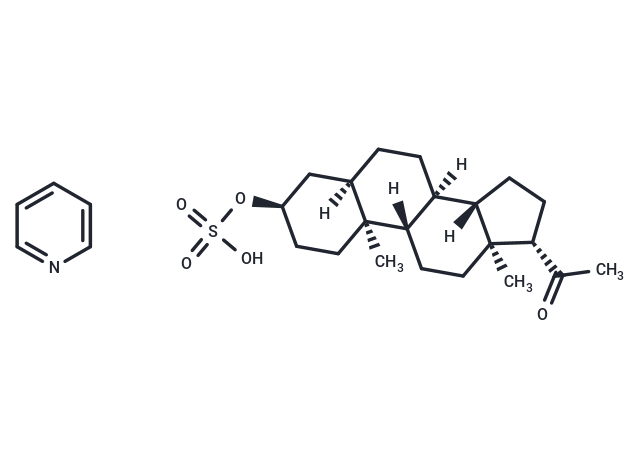 化合物 Pregnanolone sulfate (pyridinium),Pregnanolone sulfate (pyridinium)