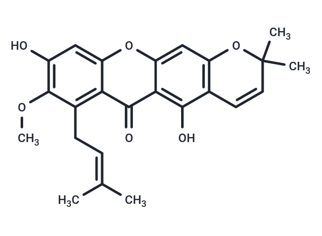 氧雜蒽酮 I,9-Hydroxycalabaxanthone