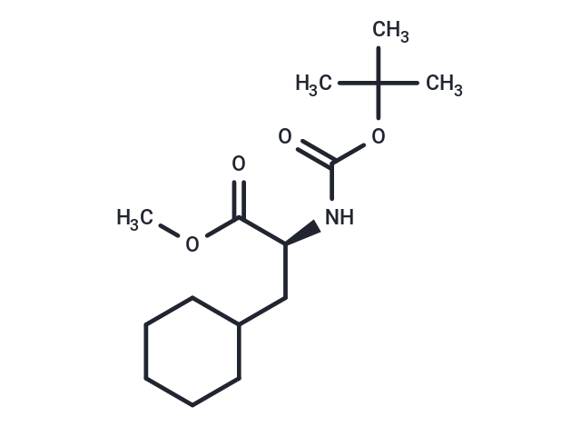 化合物 (S)-Methyl 2-((tert-butoxycarbonyl)amino)-3-cyclohexylpropanoate,Boc-Cha-OMe